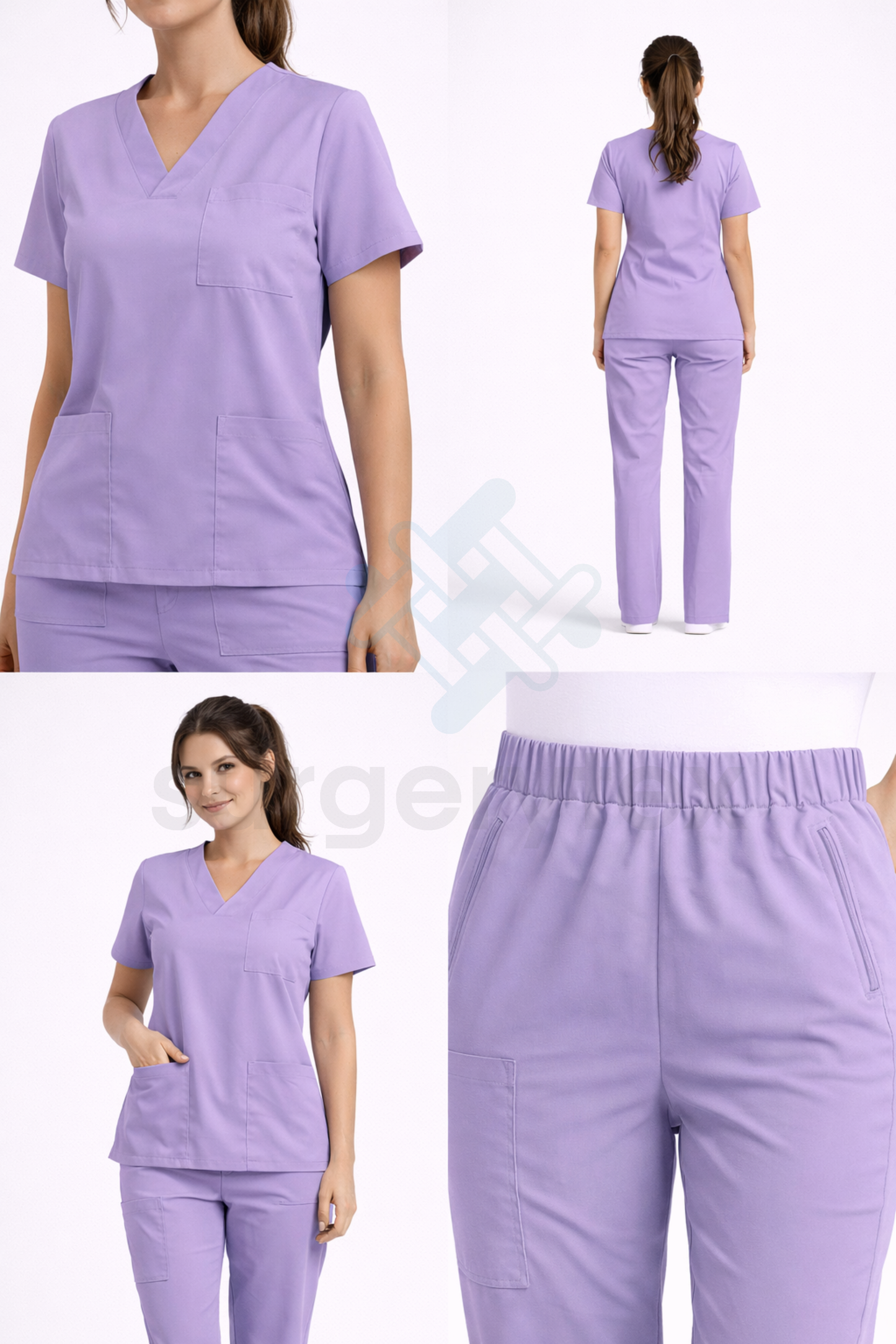 Pijama Quirúrgica Repelente Anti-Fluidos