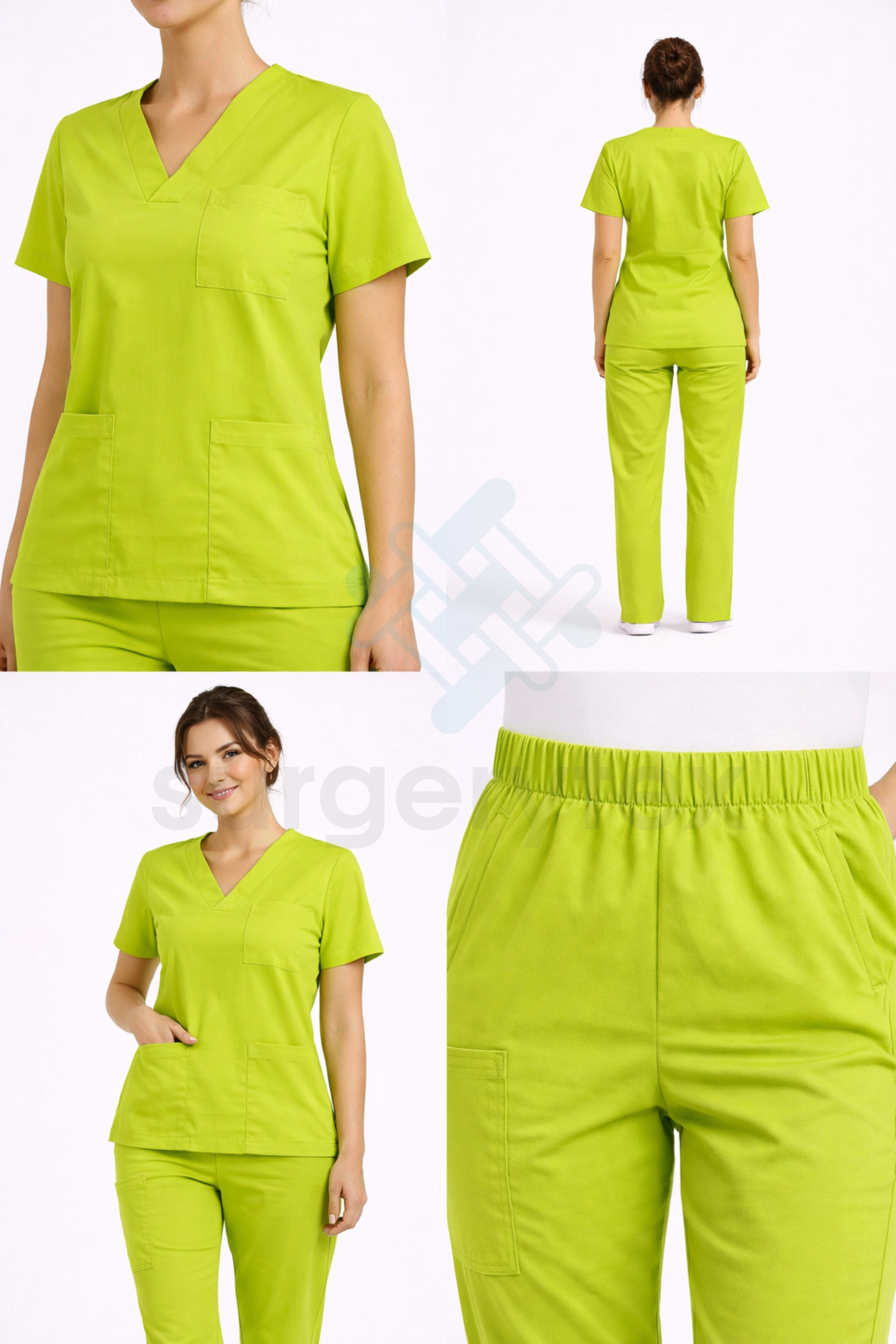 Pijama Quirúrgica Repelente Anti-Fluidos