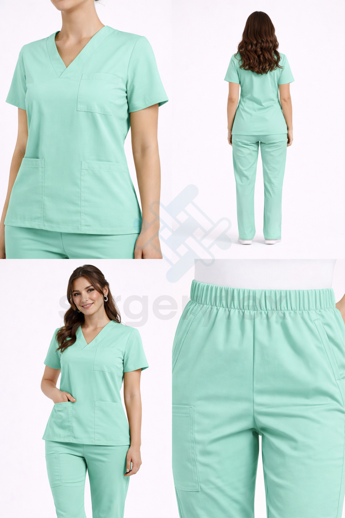 Pijama Quirúrgica Repelente Anti-Fluidos